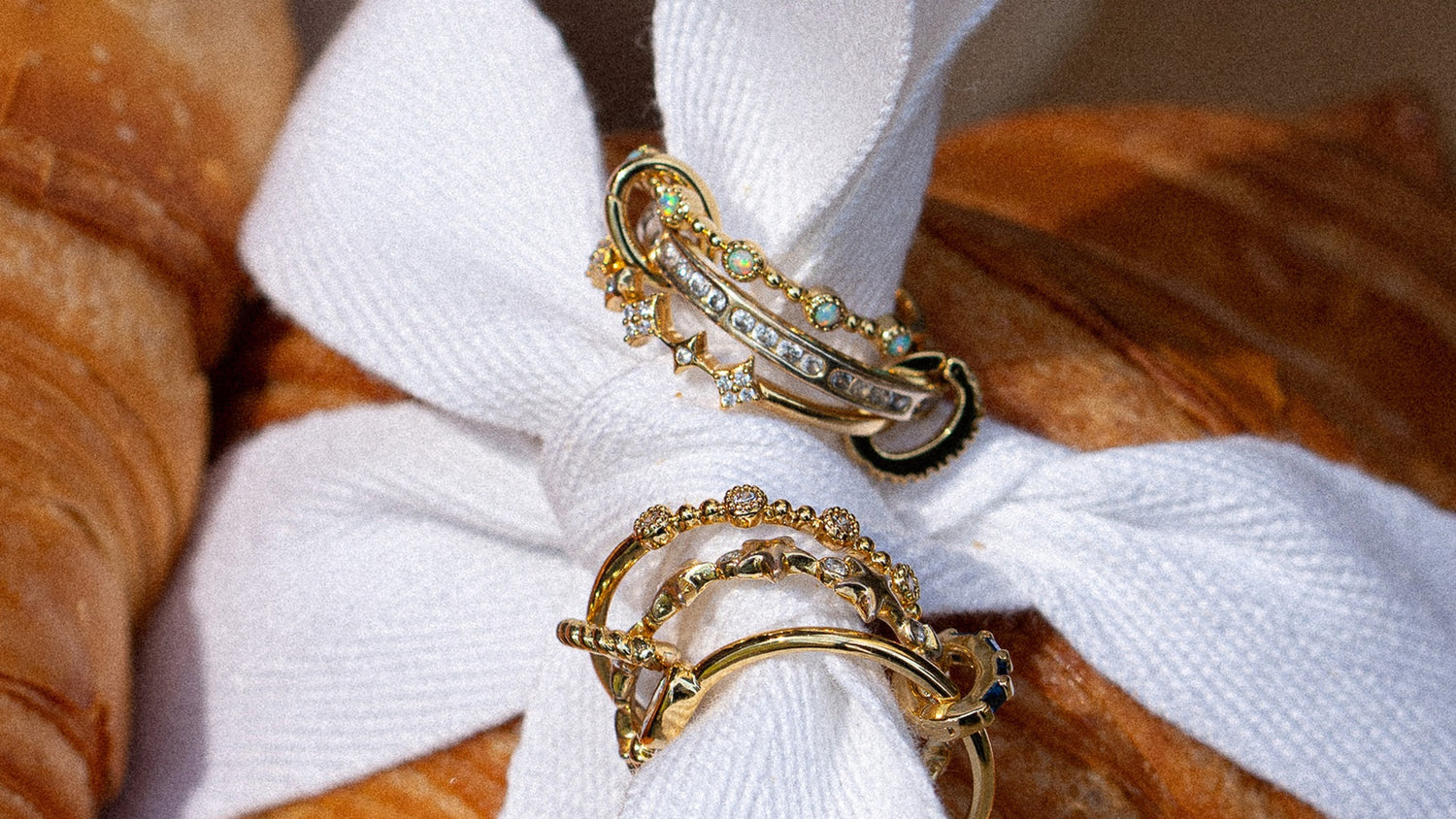 DIY Ring Clips + Stacking Rings