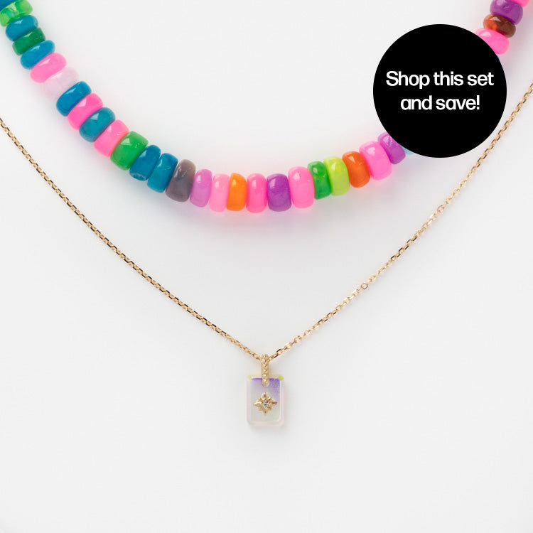 Anokhi Green Lapis Beaded Necklace | Classic Knotted NKK45