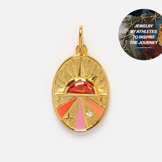 Lynn Williams x Local Eclectic Sunset Coin Charm