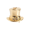 Solid Gold Lucky Charm-Magic Hat