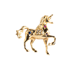 Solid Gold Lucky Charm-Unicorn