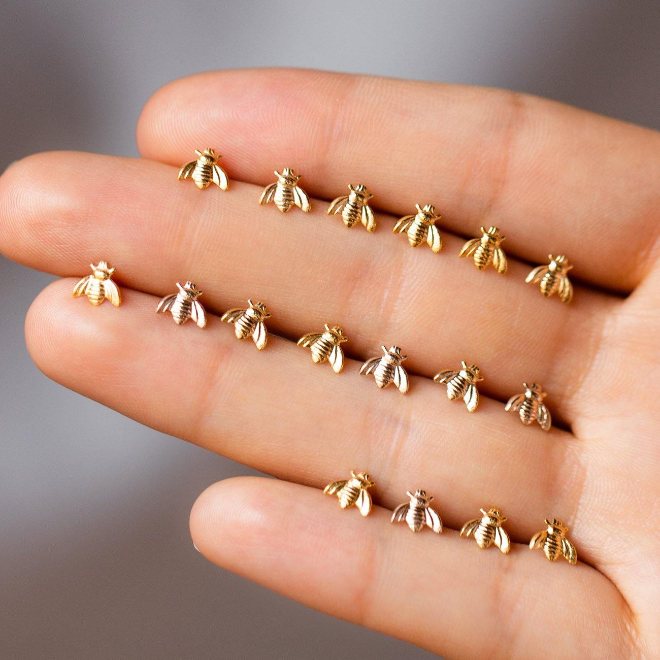 Minimalist CZ diamond Gold hoop Earrings | American diamond Small crys –  Indian Designs