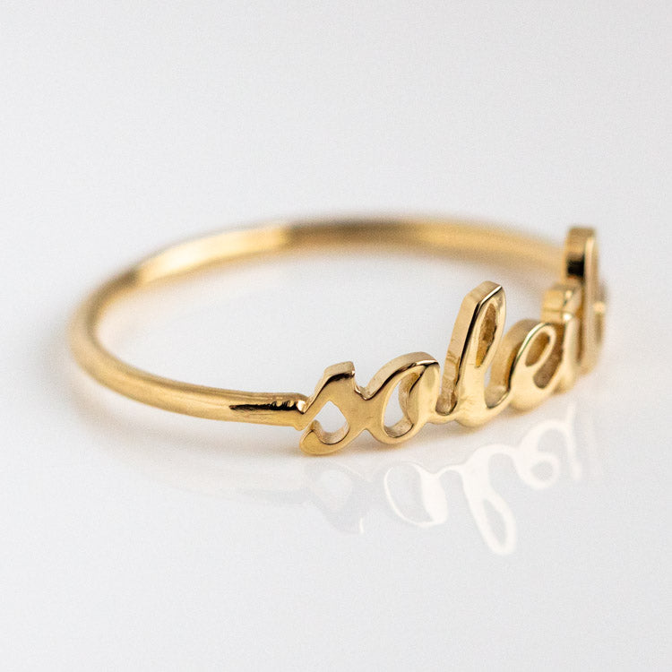 Classic Solitaire Engagement Ring | BASHERT JEWELRY - Bashert Jewelry