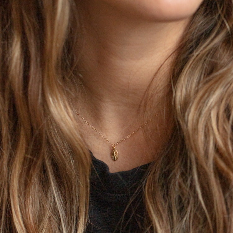 Missoma 18ct Gold Vermeil Initial Pendant Necklace, C