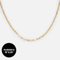 sparkle link necklace