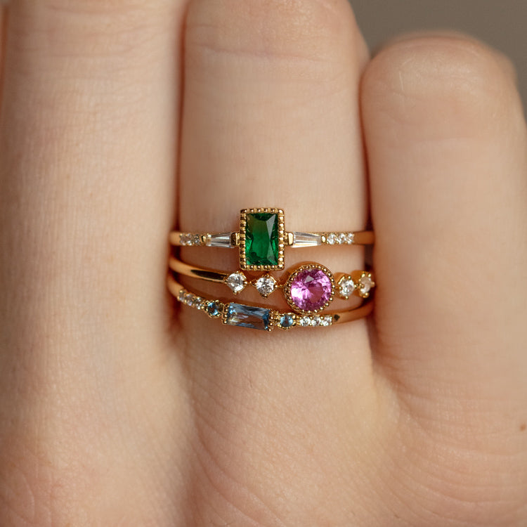 Calming Blue Stacking Ring | Local Eclectic – local eclectic