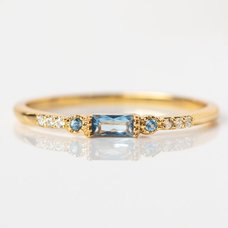 Calming Blue Stacking Ring | Local Eclectic – local eclectic