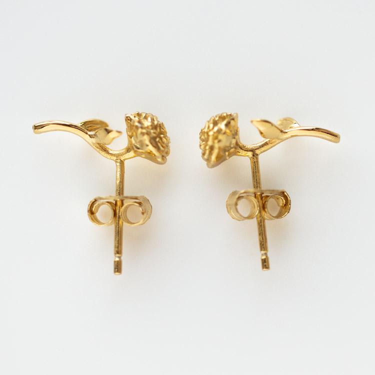Amazon.com: Wiwpar Gold Large Double Flower Earrings for Women Boho  Statement Flower Earrings Bohemian Gold Elegant Chic Flower Dangle Earrings  Unique Flower Jewelry Gift : Clothing, Shoes & Jewelry