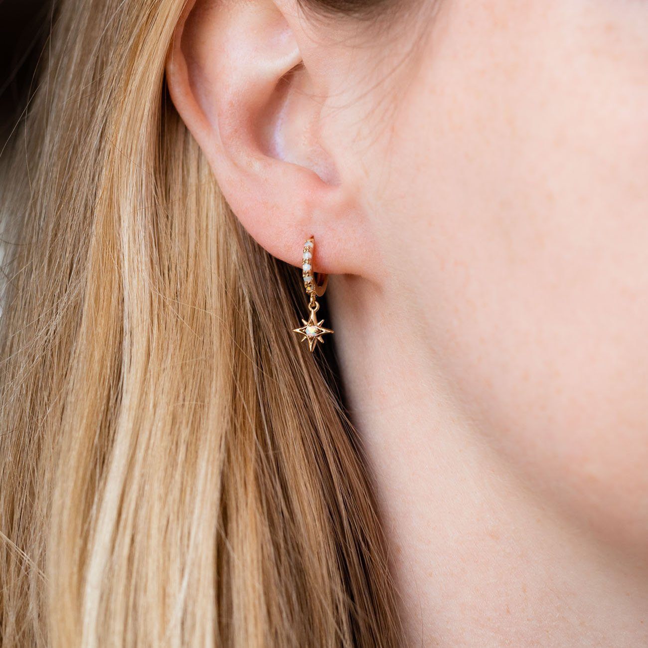 Starry Night Mini Hoops earrings Girls Crew 
