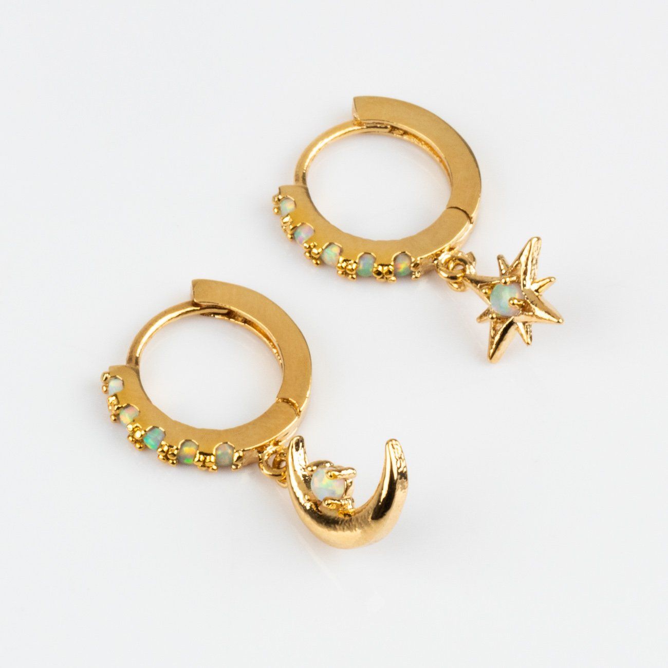 Starry Night Mini Hoops earrings Girls Crew 