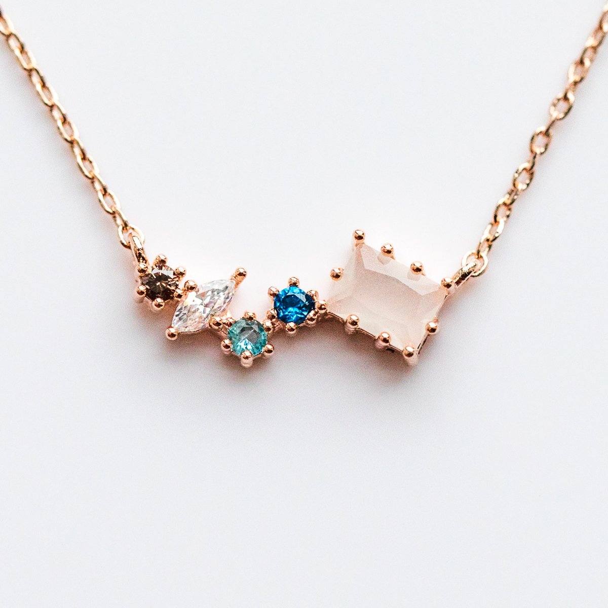 Kota Necklace in Rose Gold - necklaces - Girls Crew local eclectic