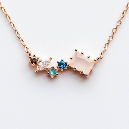 Kota Necklace in Rose Gold - necklaces - Girls Crew local eclectic
