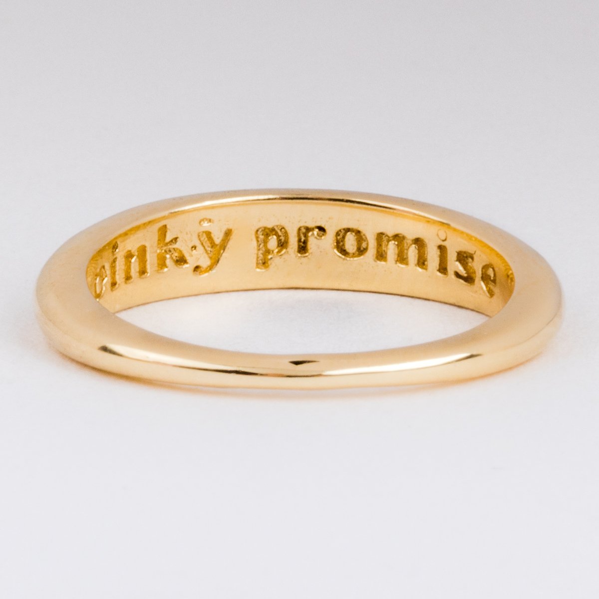 Pinky Promise Ring in Gold – local eclectic