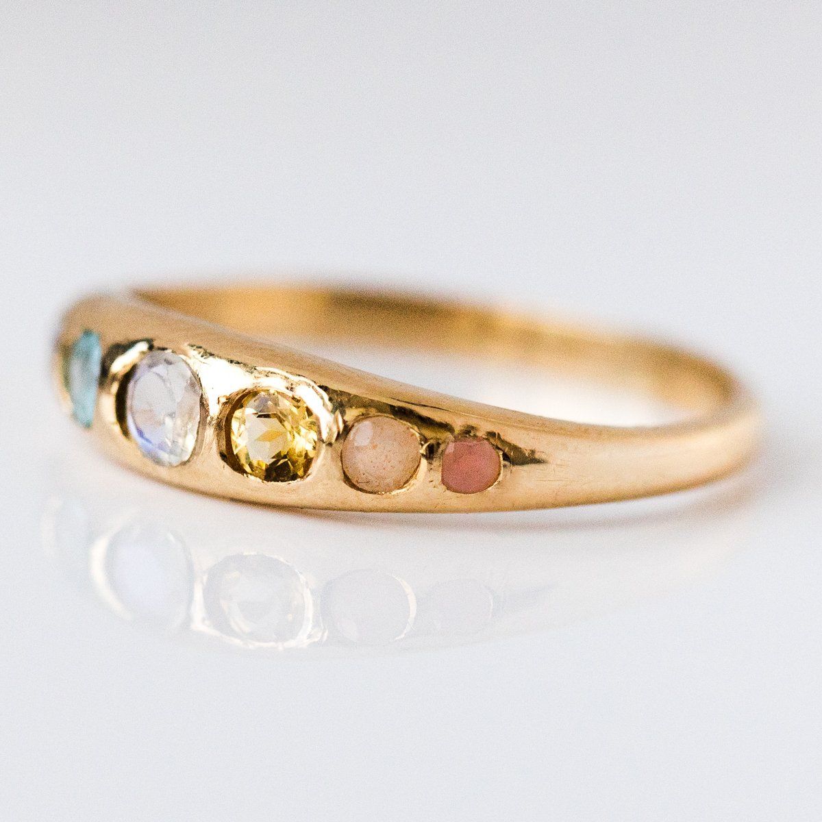 She's an Artist Ring in Yellow Gold - rings - I Like it Here Club local eclectic