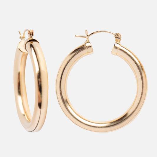 Super Thick Hoop Earrings