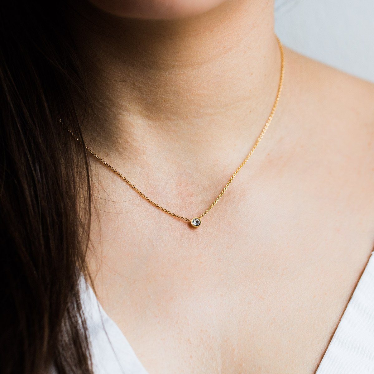 Solitaire Necklace - necklaces - Lover's Tempo local eclectic