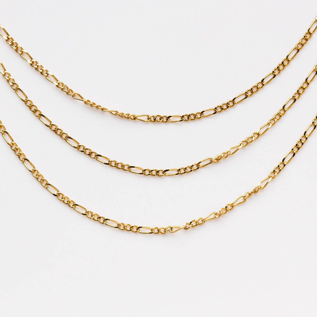 Figaro Chain in Gold - necklaces - Lover's Tempo local eclectic