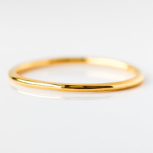 Twiggys Simple Gold Band - rings - Lust & Luster local eclectic