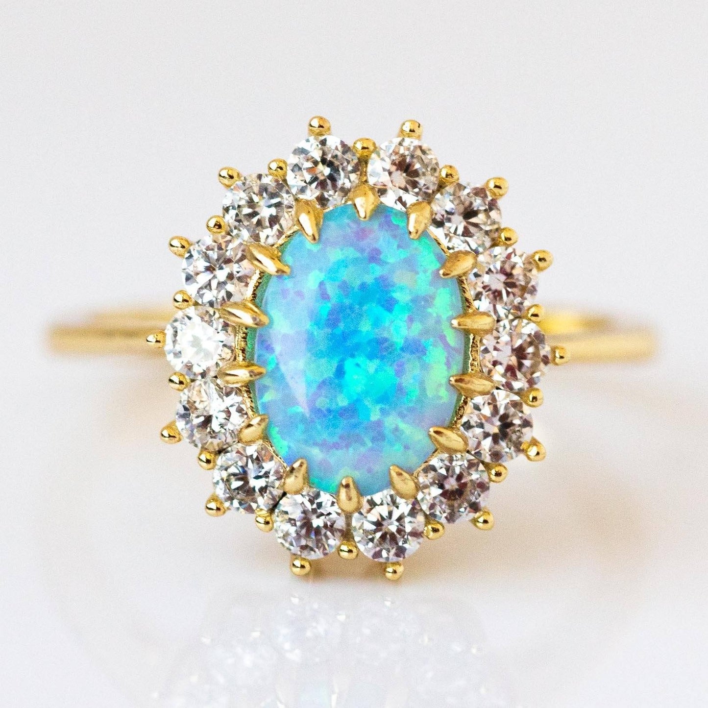 Melinda Maria Opal Statement Ring