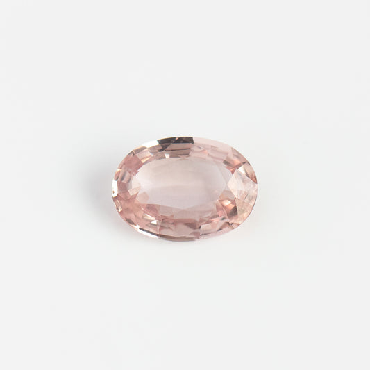 Oval Pink Padparadscha Loose Gemstone