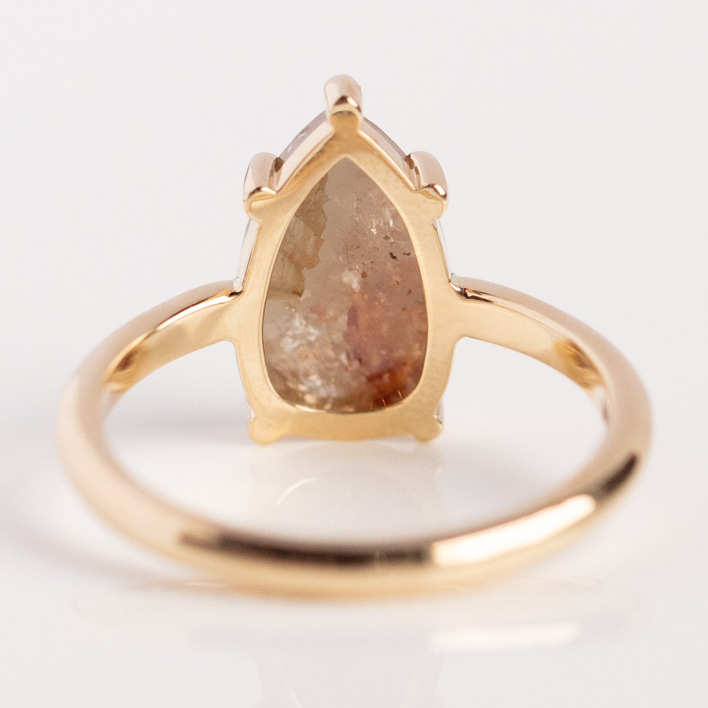 Soleil Champagne Diamond Ring