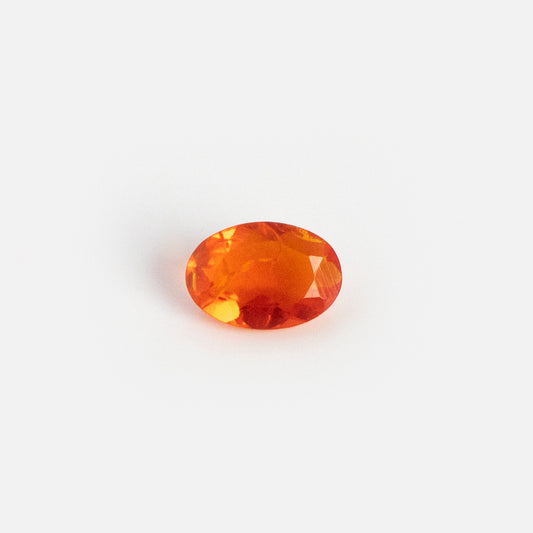 Mexican Fire Oval Opal Loose Gemstone 6 x 4.2 mm