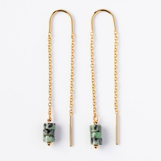 Mineral Chain Earrings