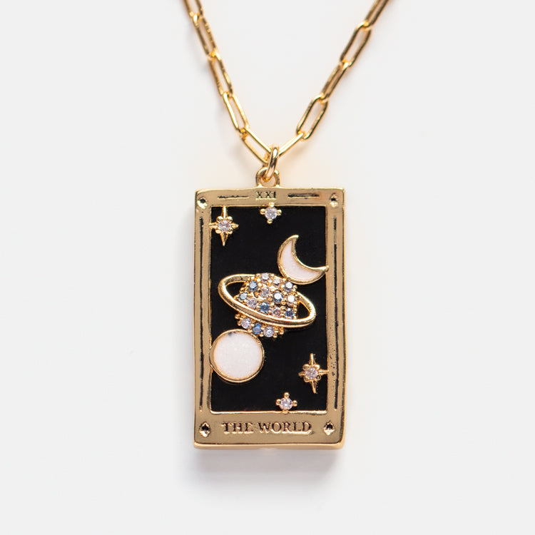 Good Fortune Tarot Necklace