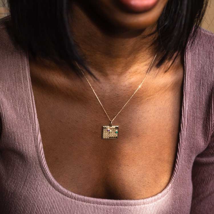 1960s Calendar Personalized Charm Local Eclectic – local eclectic