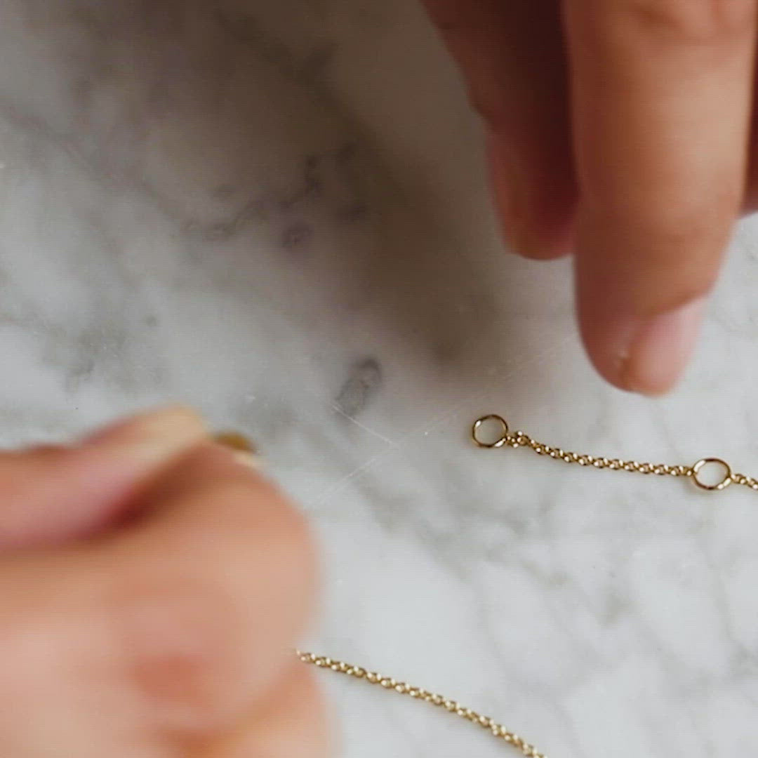 Perfect Fit Necklace Extender necklace lengthener for you with love unique yellow gold jewelry accessories 