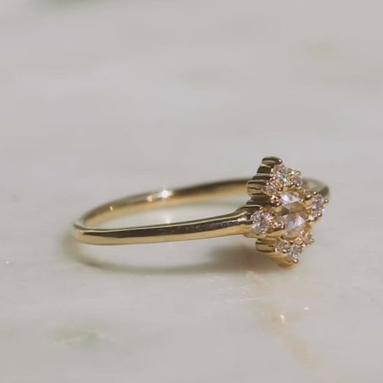 Andromeda Cluster Diamond Ring rings Everett 