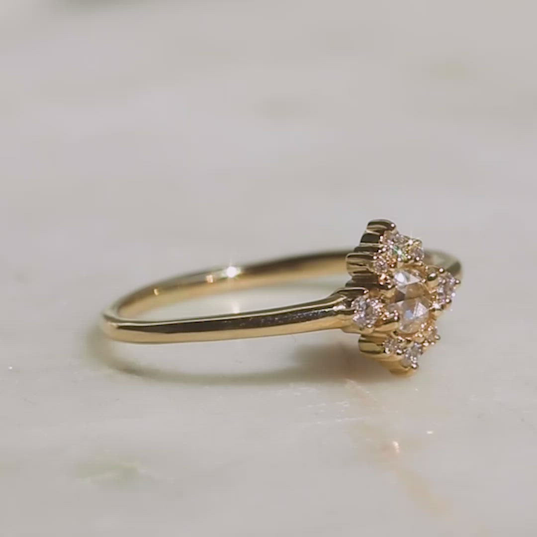 Andromeda Cluster Diamond Ring rings Everett 